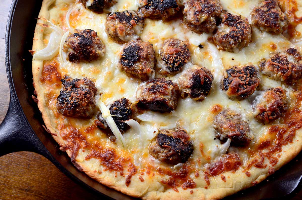 Meatball+Pizza